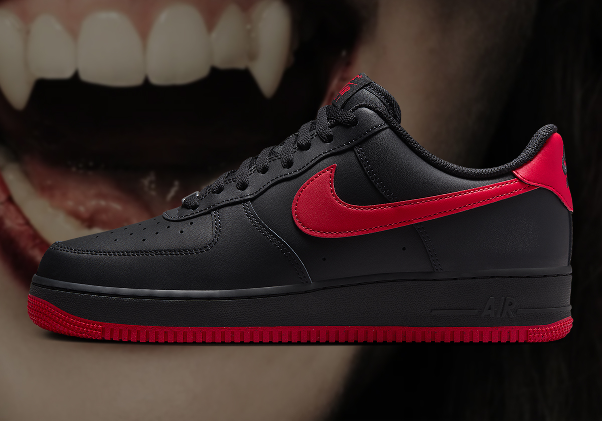Nike Air Force 1 Low "Vamps" Releasing Ahead Of Halloween