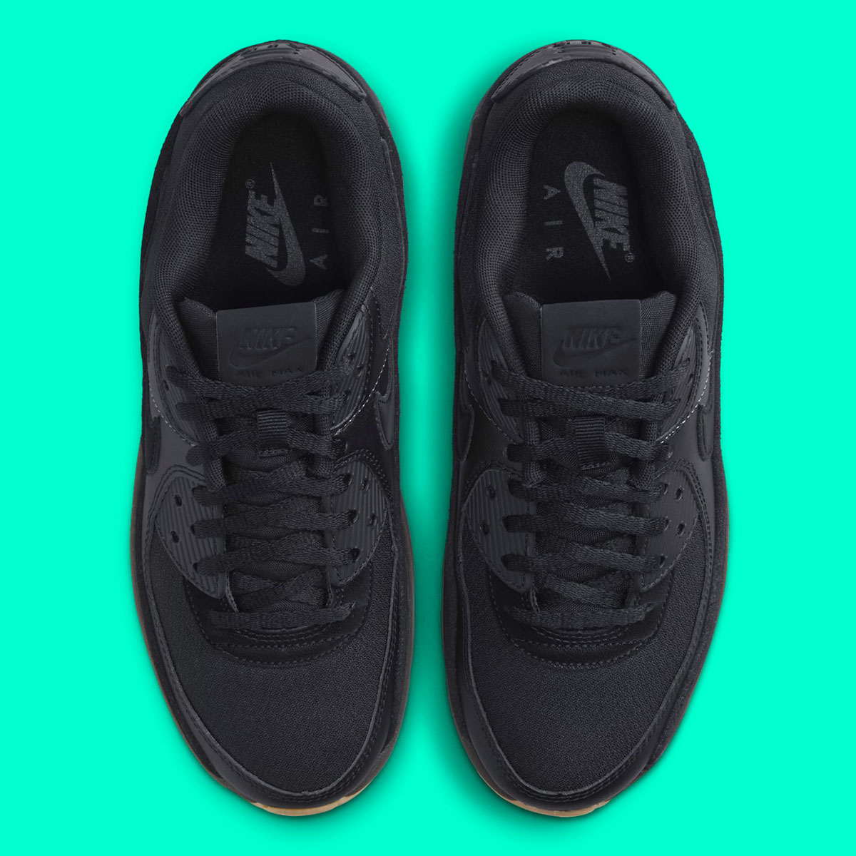 Nike Air Max 90 Lv8 Black Gum Medium Brown Hj3847 010 3
