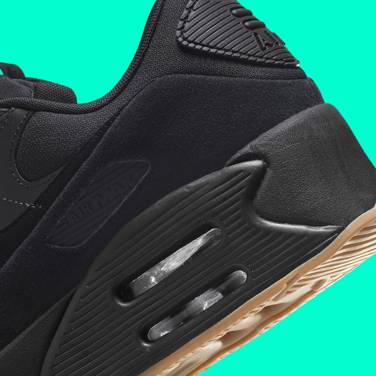 Nike Air Max 90 Lv8 Black Gum Medium Brown Hj3847 010 4