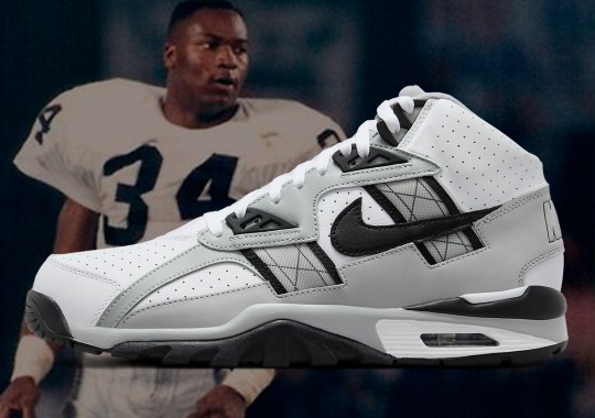 Bo Jackson’s Nike Air Trainer SC High “Raiders Away” Is Available Now