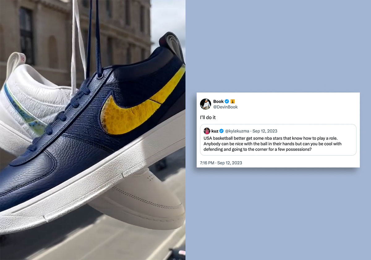 Devin Booker's Nike Book 1 "I'll Do It" Pack References His Legendary Tweet Response To Kyle Kuzma