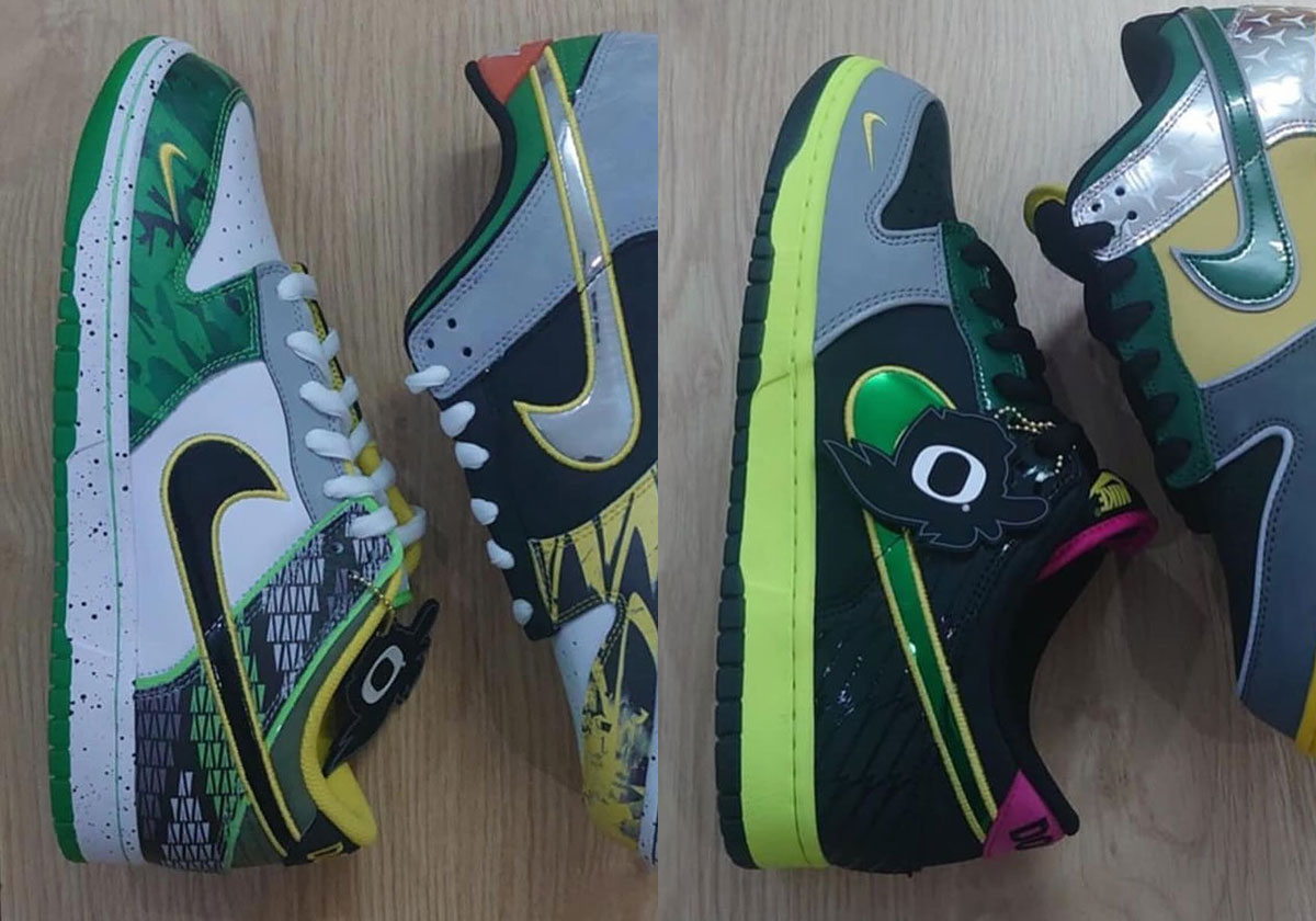 Oregon's Ducks Of A Feather Program To Release "What The Duck" Nike Dunks