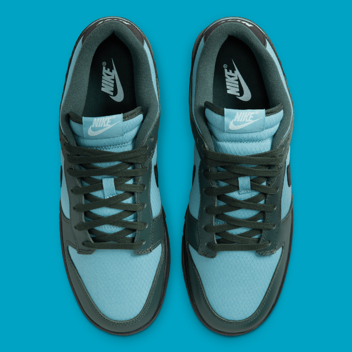 Nike Dunk Low Vintage Green Denim Turquoise Anthracite Fz3052 300 6