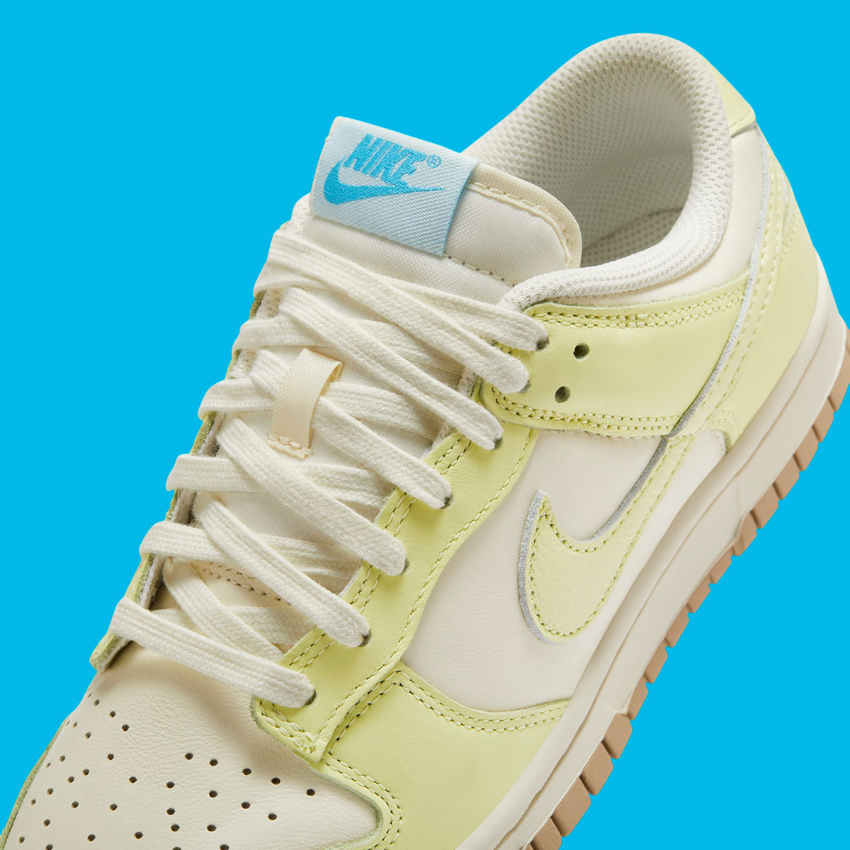 Nike Dunk Low Womens Light Lime Coconut Milk Hemp 2