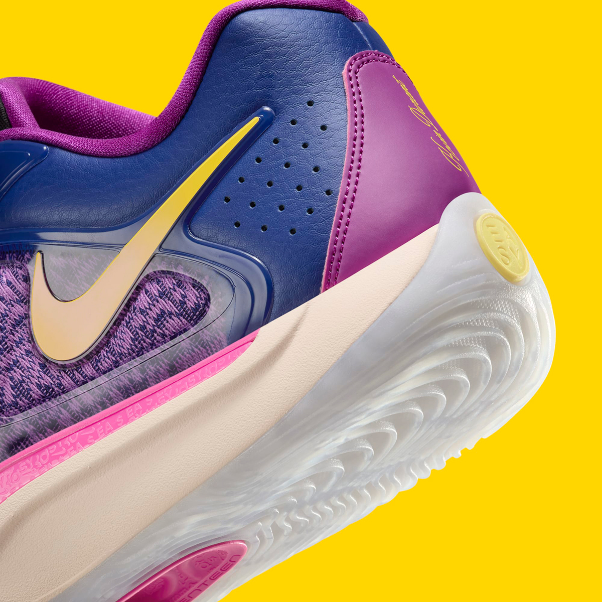 Nike Kd 17 Deep Royal Blue Opti Yellow Black Laser Fuchsia Vivid Purple Guava Ice Fj9487 400 4