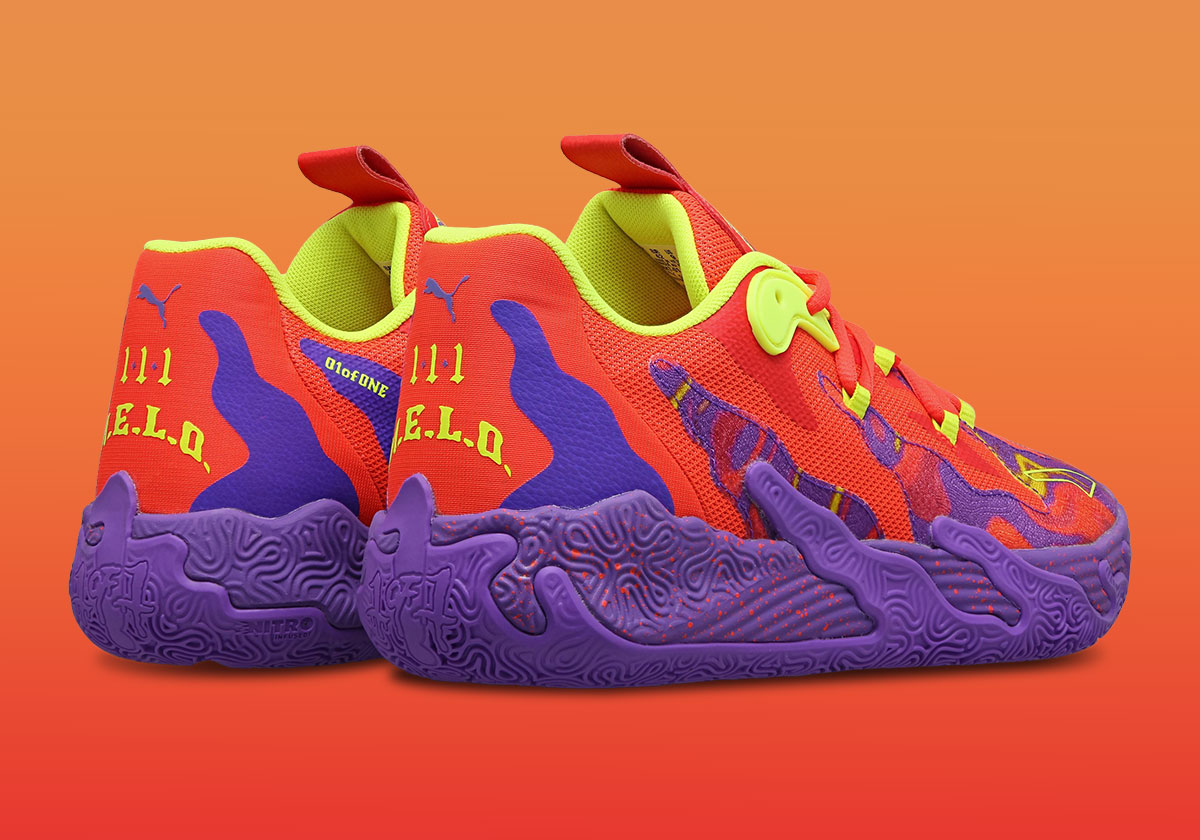 LaMelo Ball’s Puma MB.03 Low Appears In Its Wildest Colorway Yet