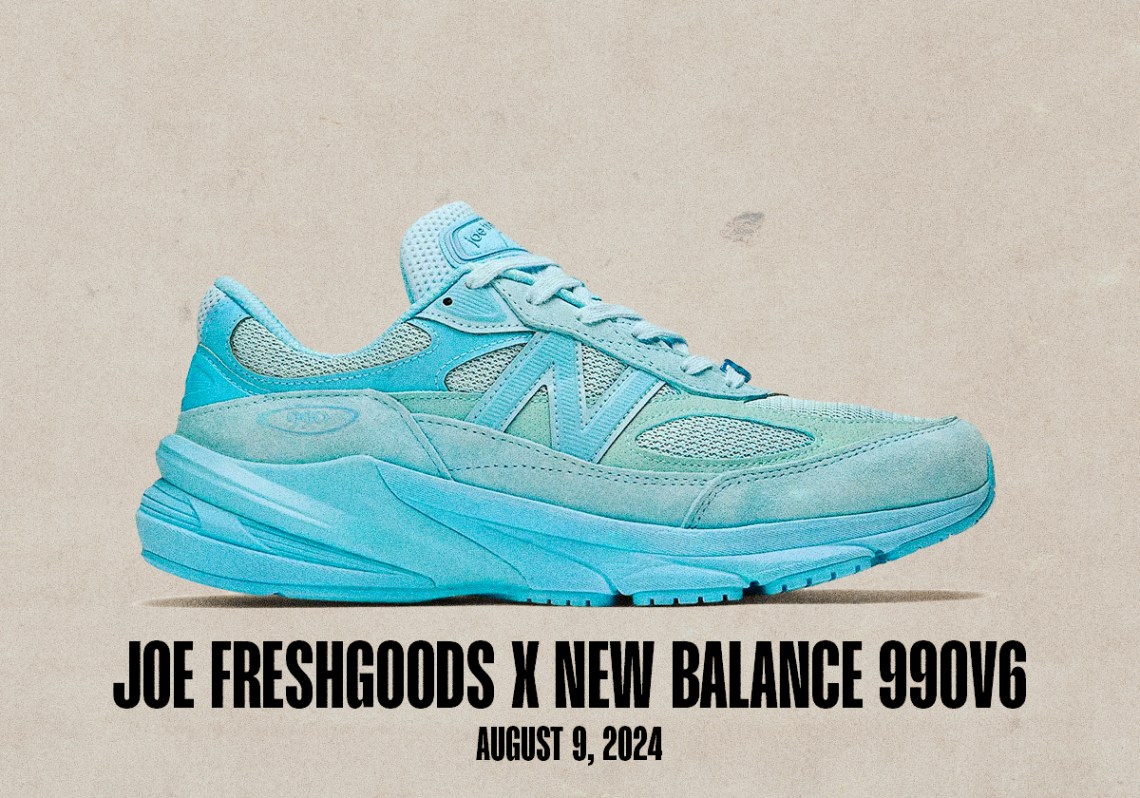 Sneaker Releases August 4 August 10 Joe Freshgoods New Balance 990v6 Prom Blue