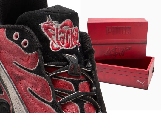 A$AP Rocky’s Distressed PUMA Inhale Is Dropping In “Pop Red”