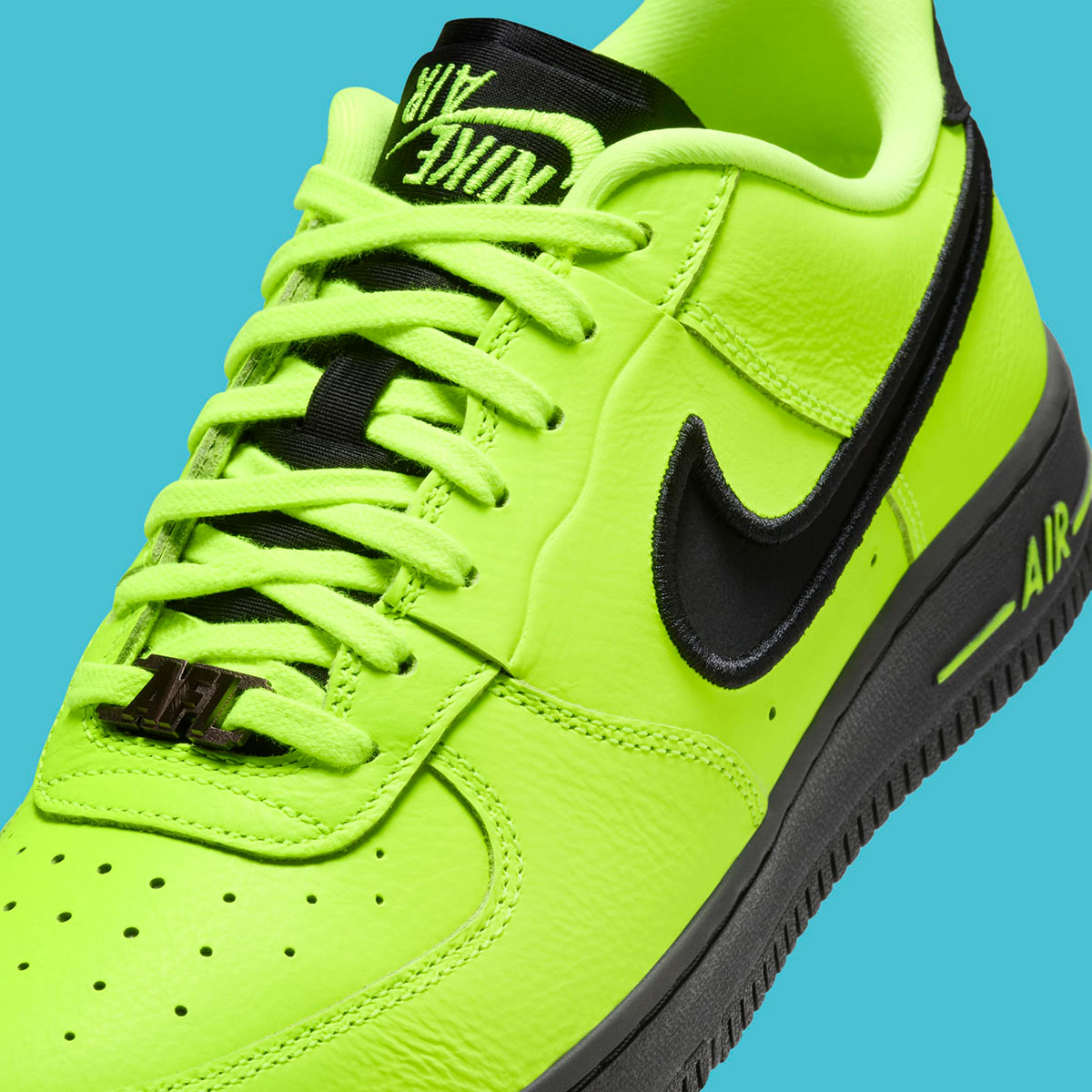Nike Air Force 1 Low Dance Volt Black Fj7409 700 2