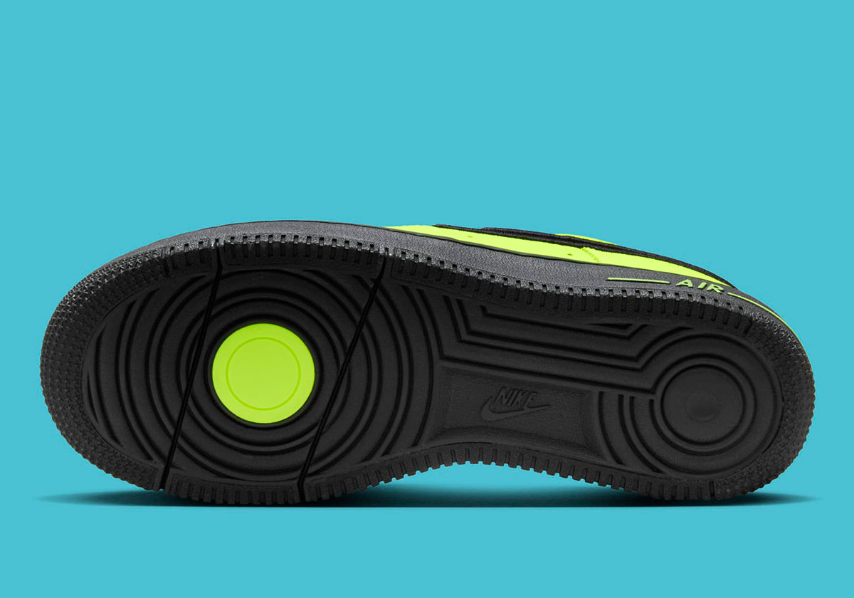 Nike Air Force 1 Low Dance Volt Black Fj7409 700 3