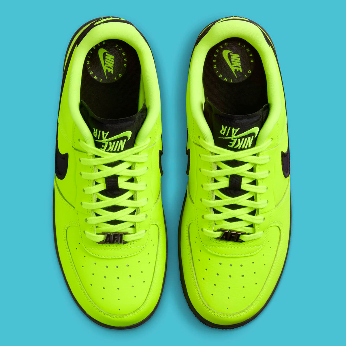 Nike Air Force 1 Low Dance Volt Black Fj7409 700 5