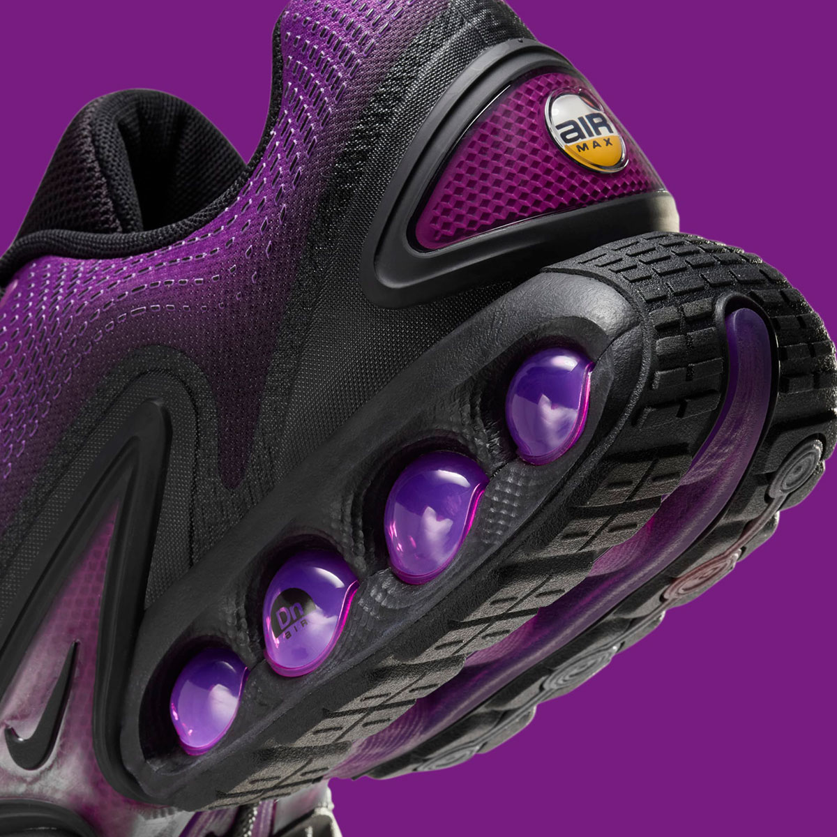 Nike Air Max Dn Bold Berry Hyper Violet White Black Hq3605 505 3