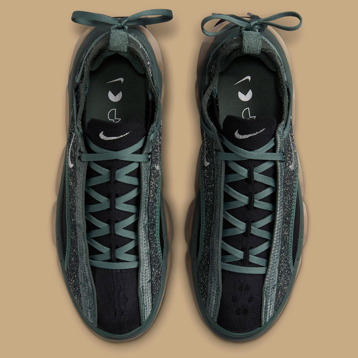 Nike Flyknit Bloom Vintage Green Black Khaki Metallic Silver Fd2149 301 4