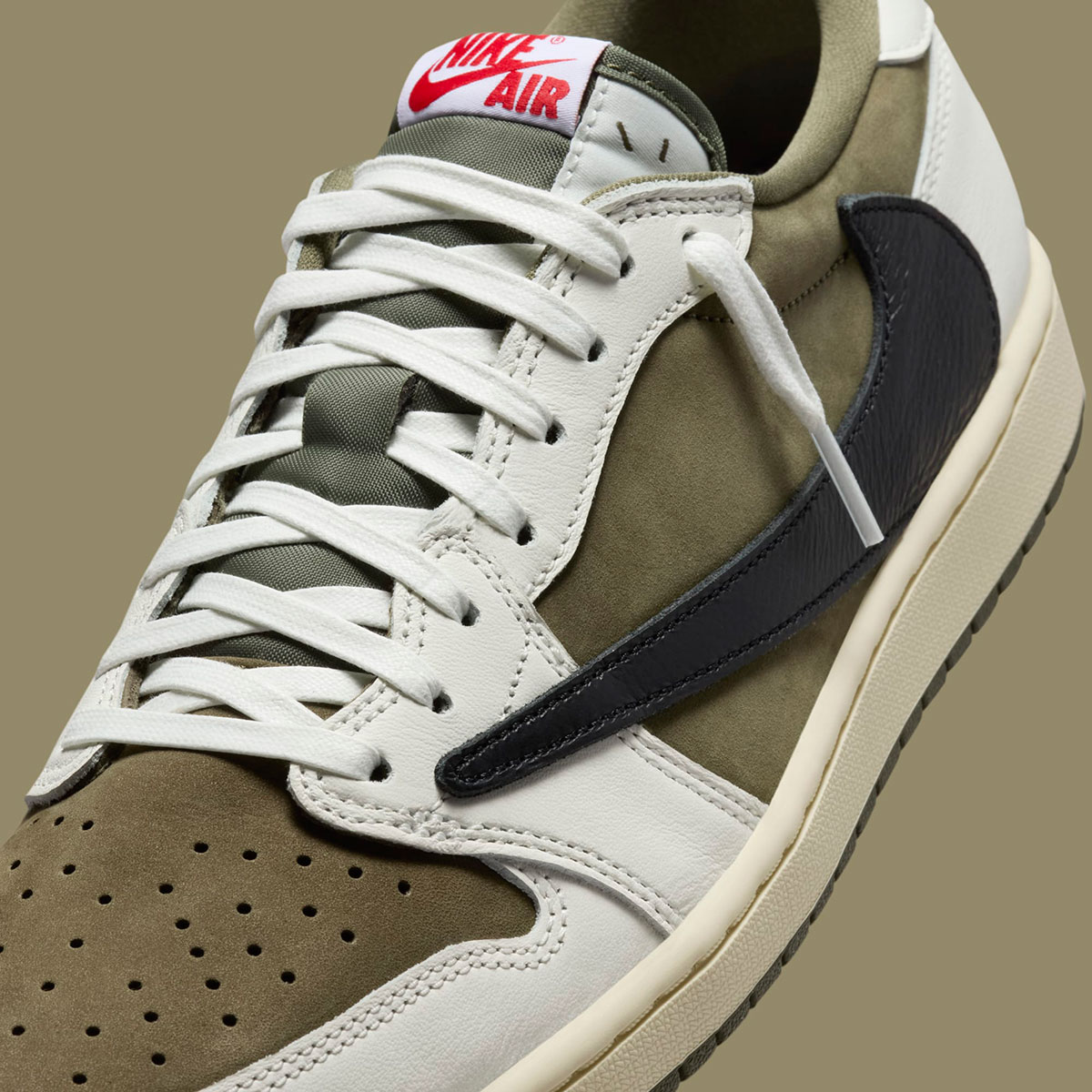 Travis Scott Jordan 1 Low Medium Olive Dm7866 200 2