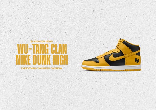 The Wu-Tang Nike Dunk High Is Restocking