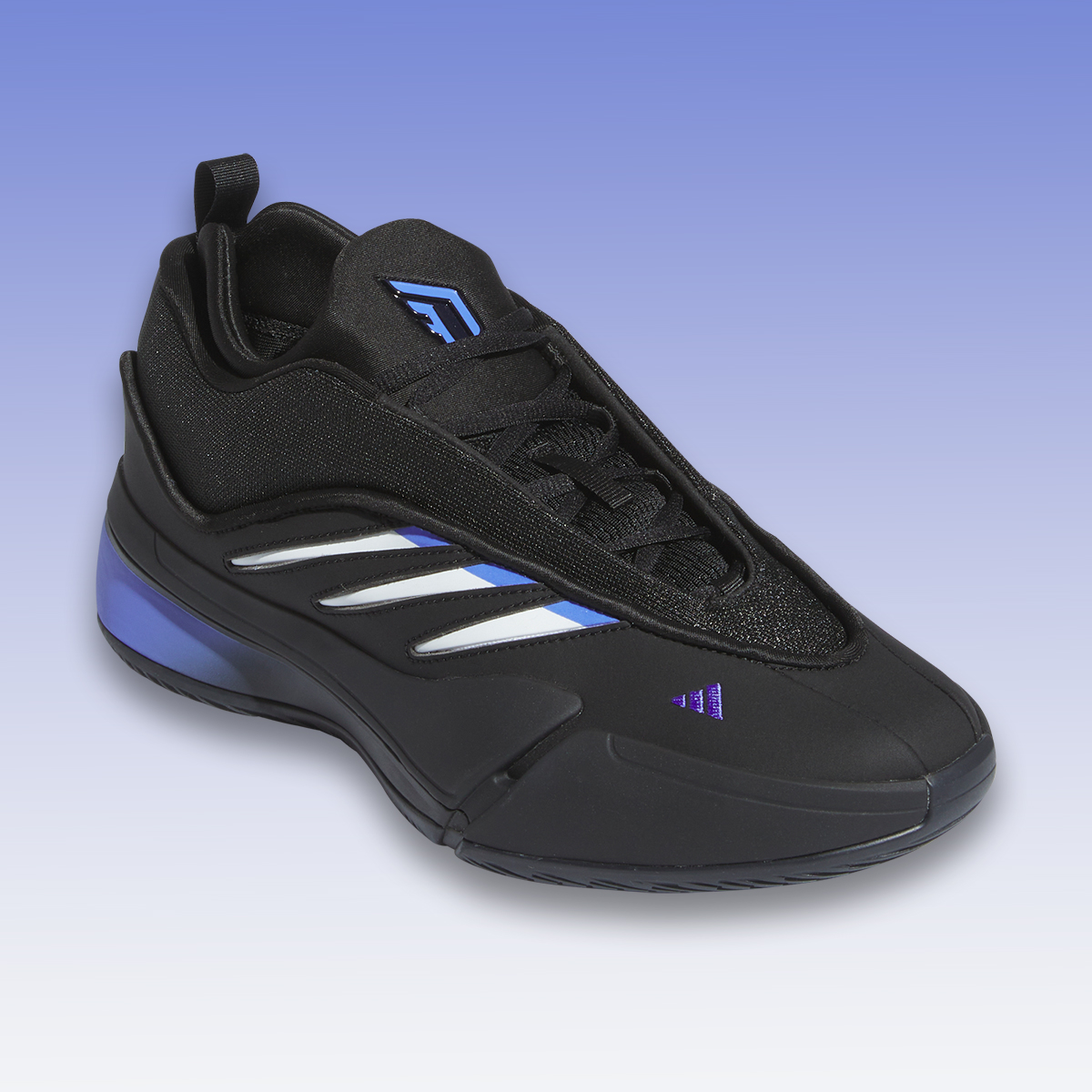 Adidas Dame 9 Core Black Cloud White Cobalt Blue Ji1938 4