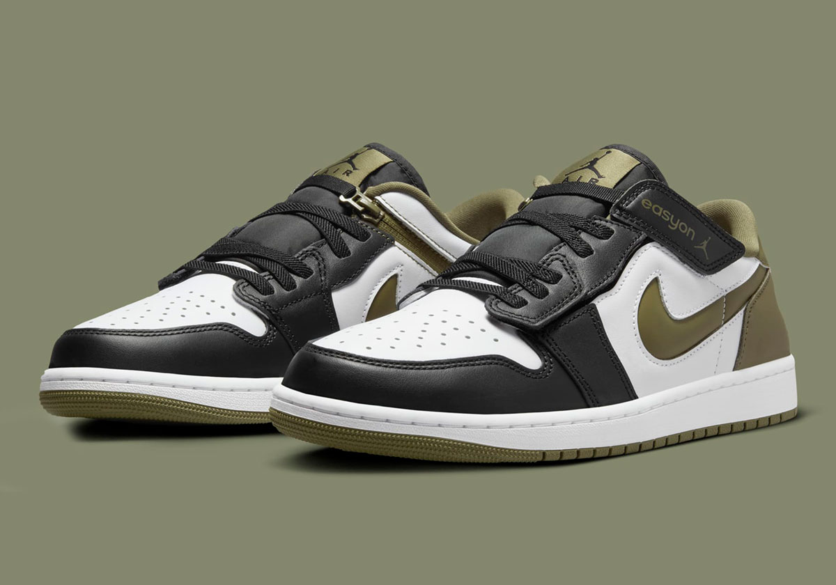 Air Jordan 1 Low Easyon White Medium Olive Black Dm1206 102 4