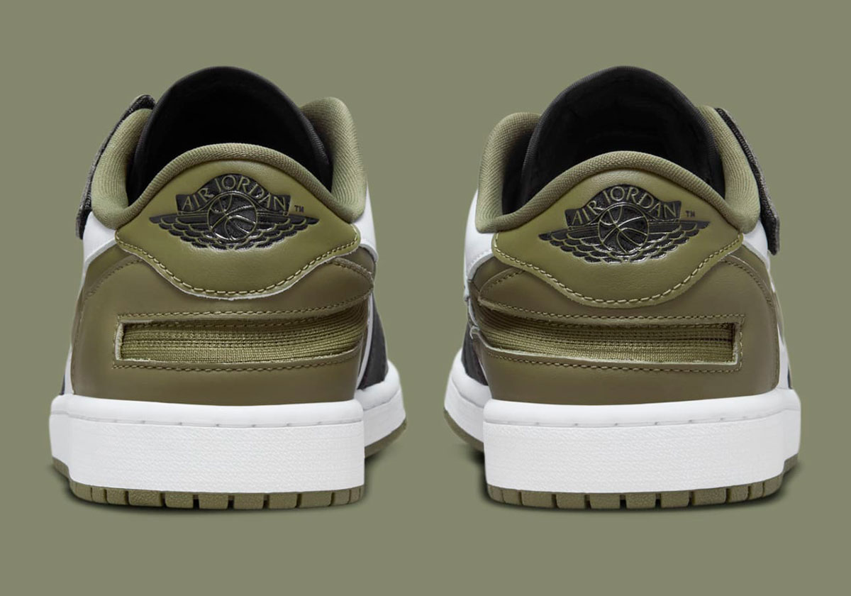 Air Jordan 1 Low Easyon White Medium Olive Black Dm1206 102 5