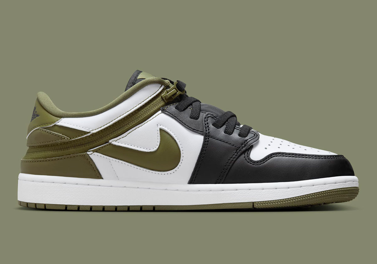 Air Jordan 1 Low Easyon White Medium Olive Black Dm1206 102 8