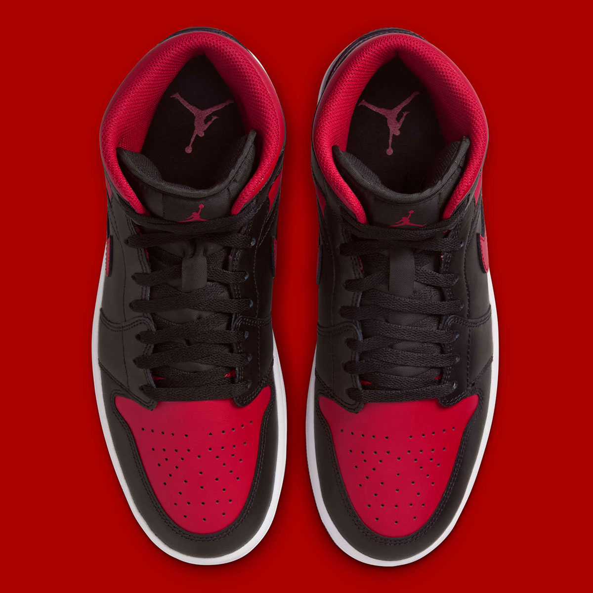 Air Jordan 1 Mid Black Red Dq8426 067 5
