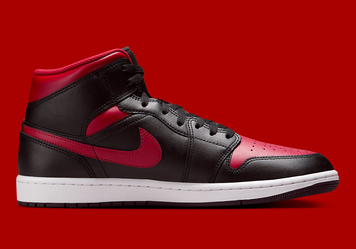 Air Jordan 1 Mid Black Red Dq8426 067 6