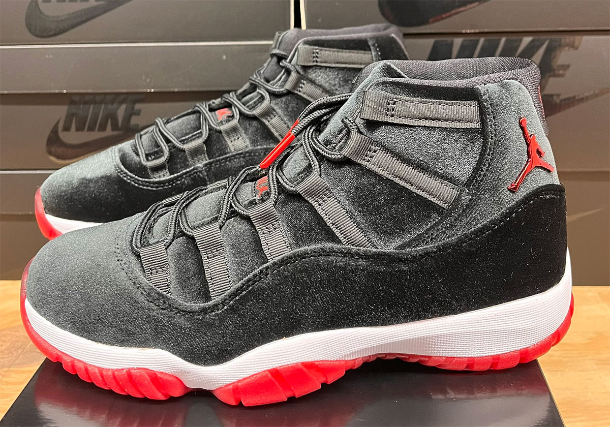 Air Jordan 11 Bred Velvet Db5457 061 Release Date 3