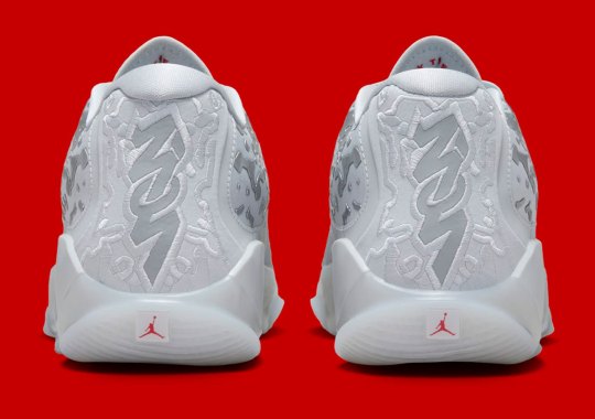 The Jordan Zion 3 Puts On A Dazzling Display Of “Pure Platinum”