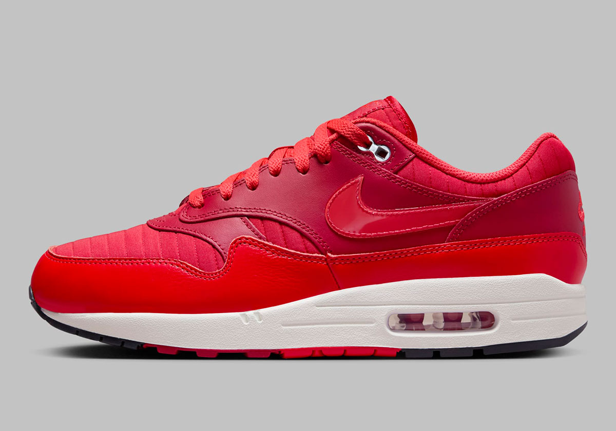 Nike Air Max 1 Gym Red University Red Light Crimson Sail Hq3607 687 4