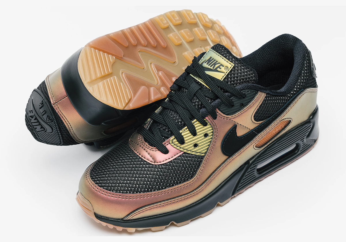 Nike Air Max 90 Black Dark Russet Hq4042 001 1