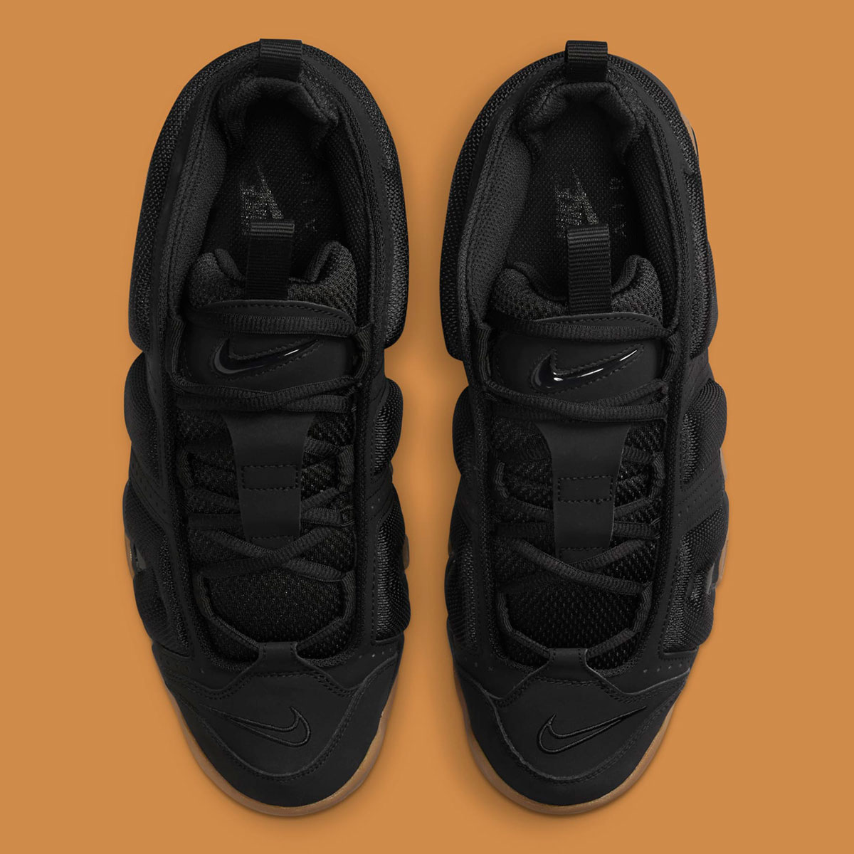 Nike Air More Uptempo Low Black Gum Fz3055 003 6
