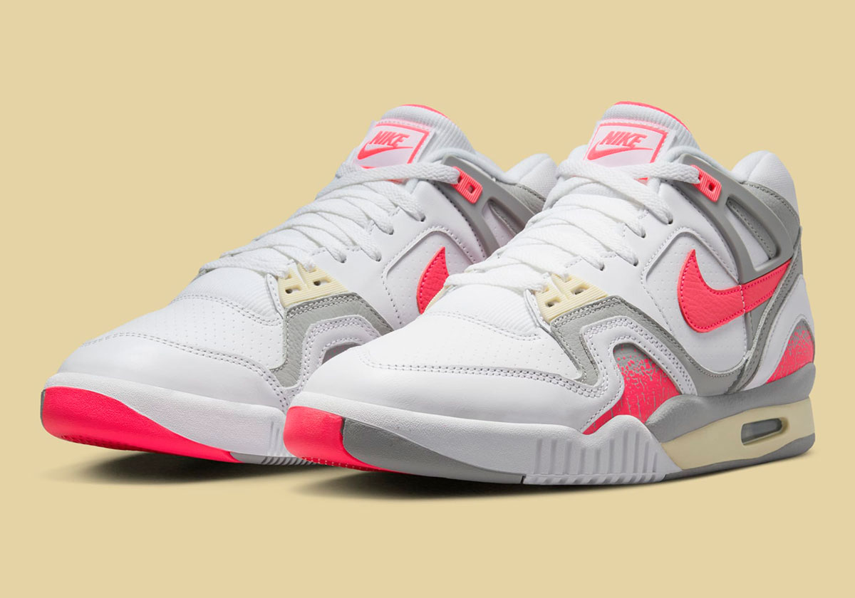 Nike Air Tech Challenge Ii White Racer Pink Light Smoke Grey Coconut Milk Fz9033 100 2