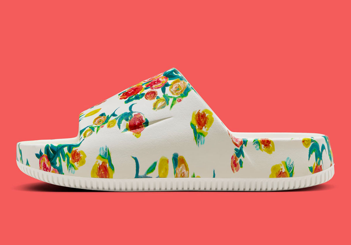 Nike Calm Slide Floral Hf1069 100 6
