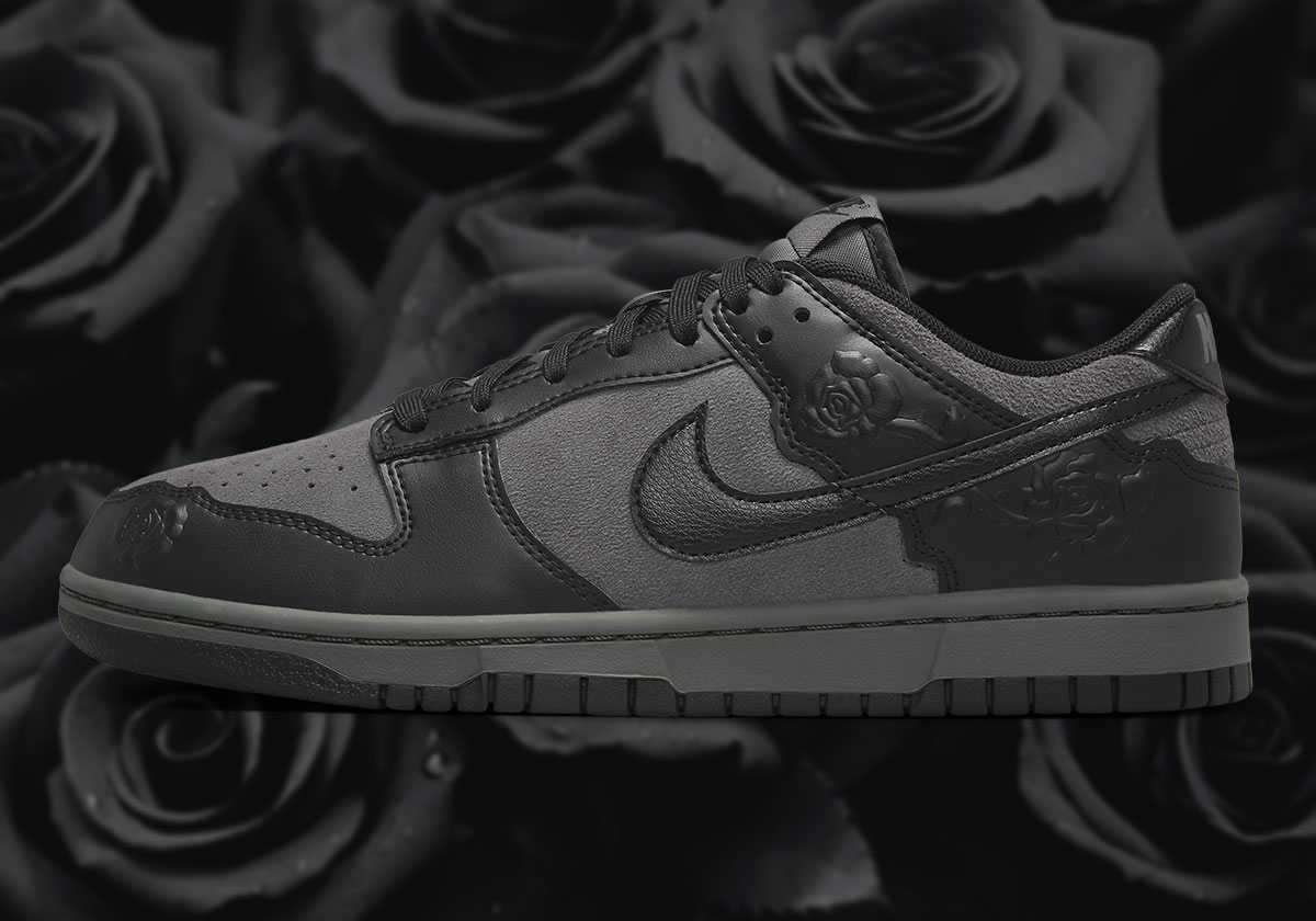 The Nike Dunk Low "Black Roses" Is Available Now