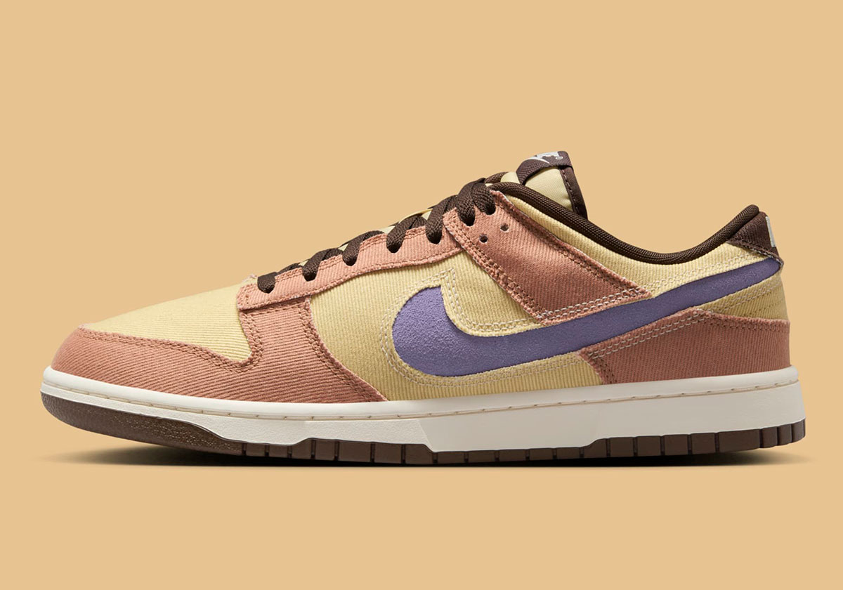 Nike Dunk Low Dusted Clay Amethyst Team Gold Baroque Brown Pale Ivory Hf3141 200 8