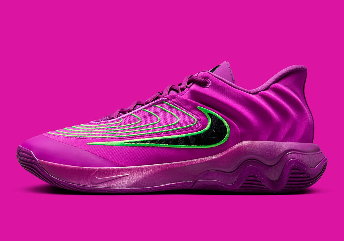Nike Giannis Immortality 4 Hyper Violet Green Strike Bold Berry Fq3680 501 3