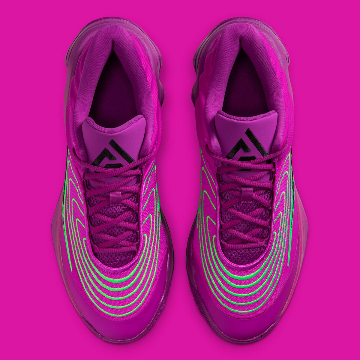 Nike Giannis Immortality 4 Hyper Violet Green Strike Bold Berry Fq3680 501 7