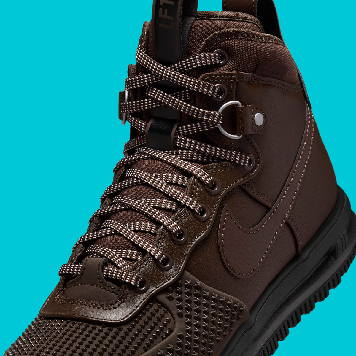 Nike Lunar Force 1 Duckboot Baroque Brown Black Metallic Silver Dz5320 201 5