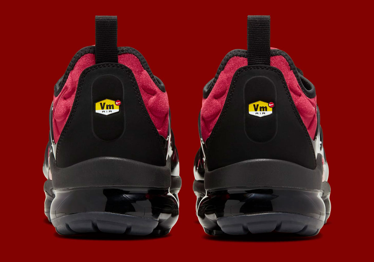 Nike Vapormax Plus University Red Black Cu4863 600 2