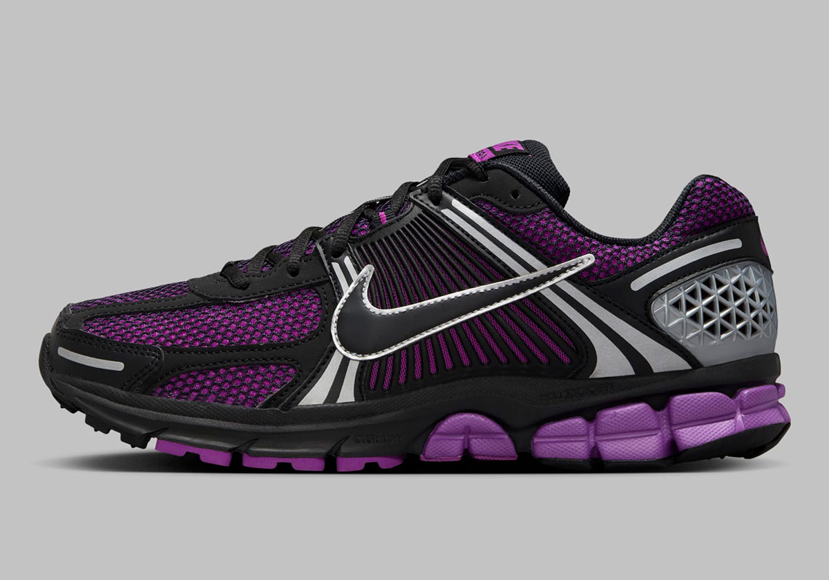 Nike Zoom Vomero 5 Vivid Purple Black Metallic Silver Fb9149 500 2