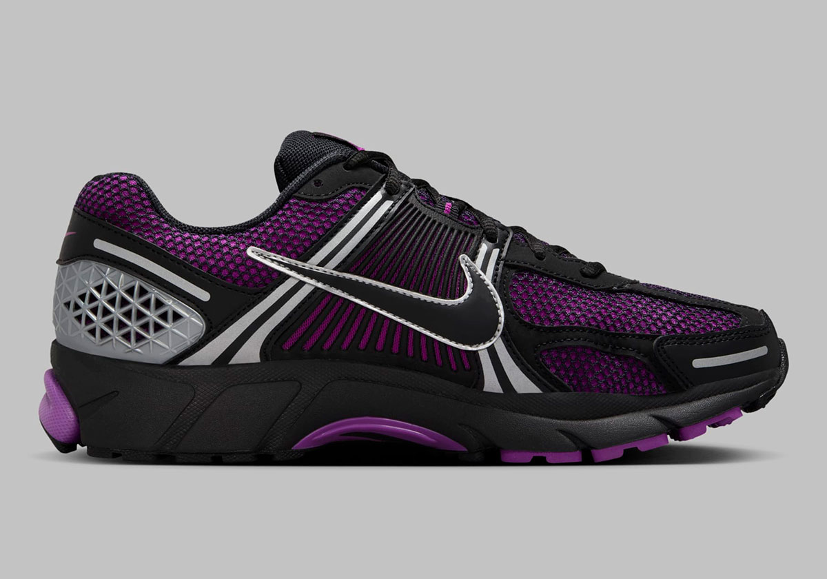 Nike Zoom Vomero 5 Vivid Purple Black Metallic Silver Fb9149 500 8