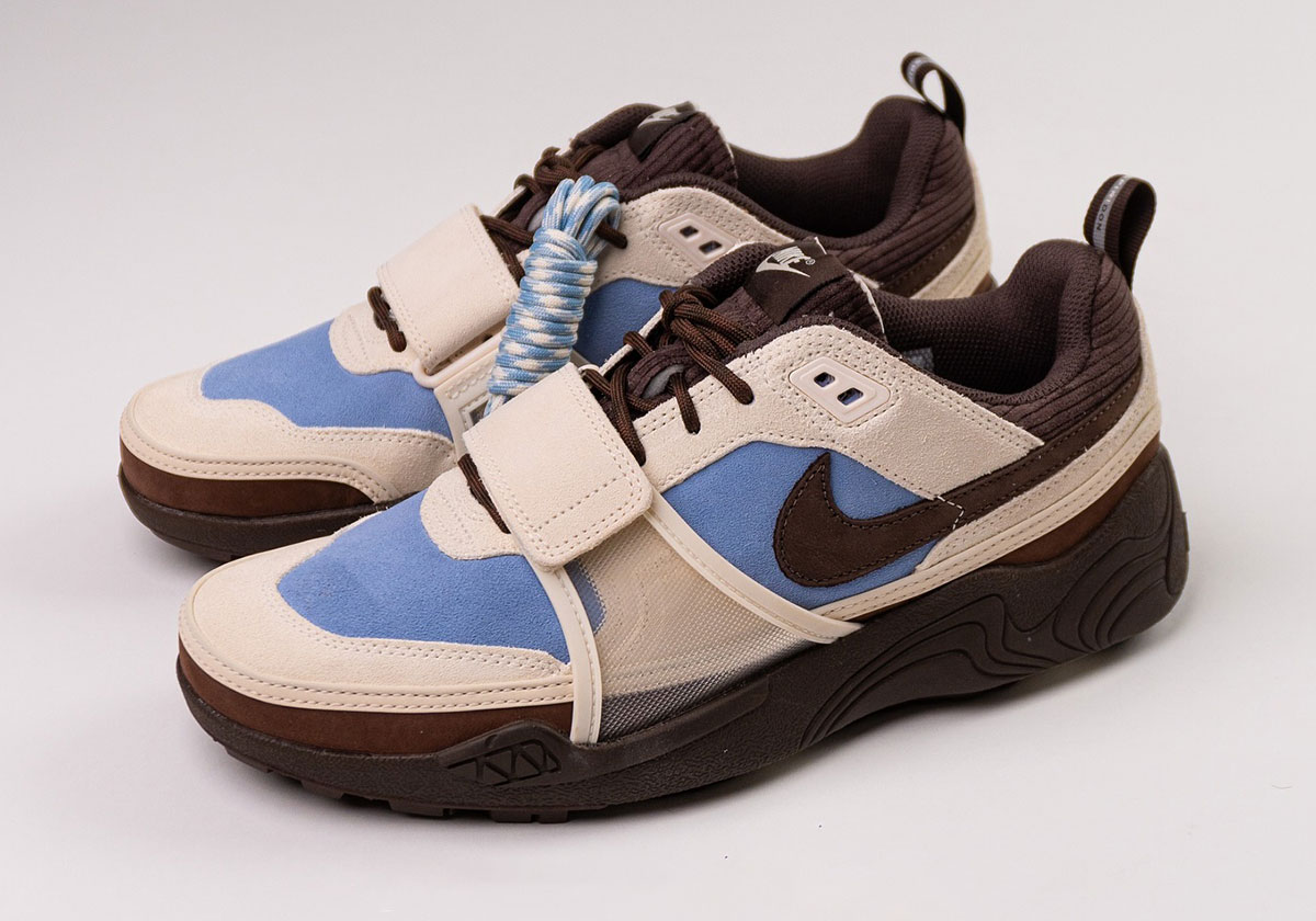 Travis Scott Nike Zoom Field Jaxx Leche Blue Baroque Brown Hq3072 400 3