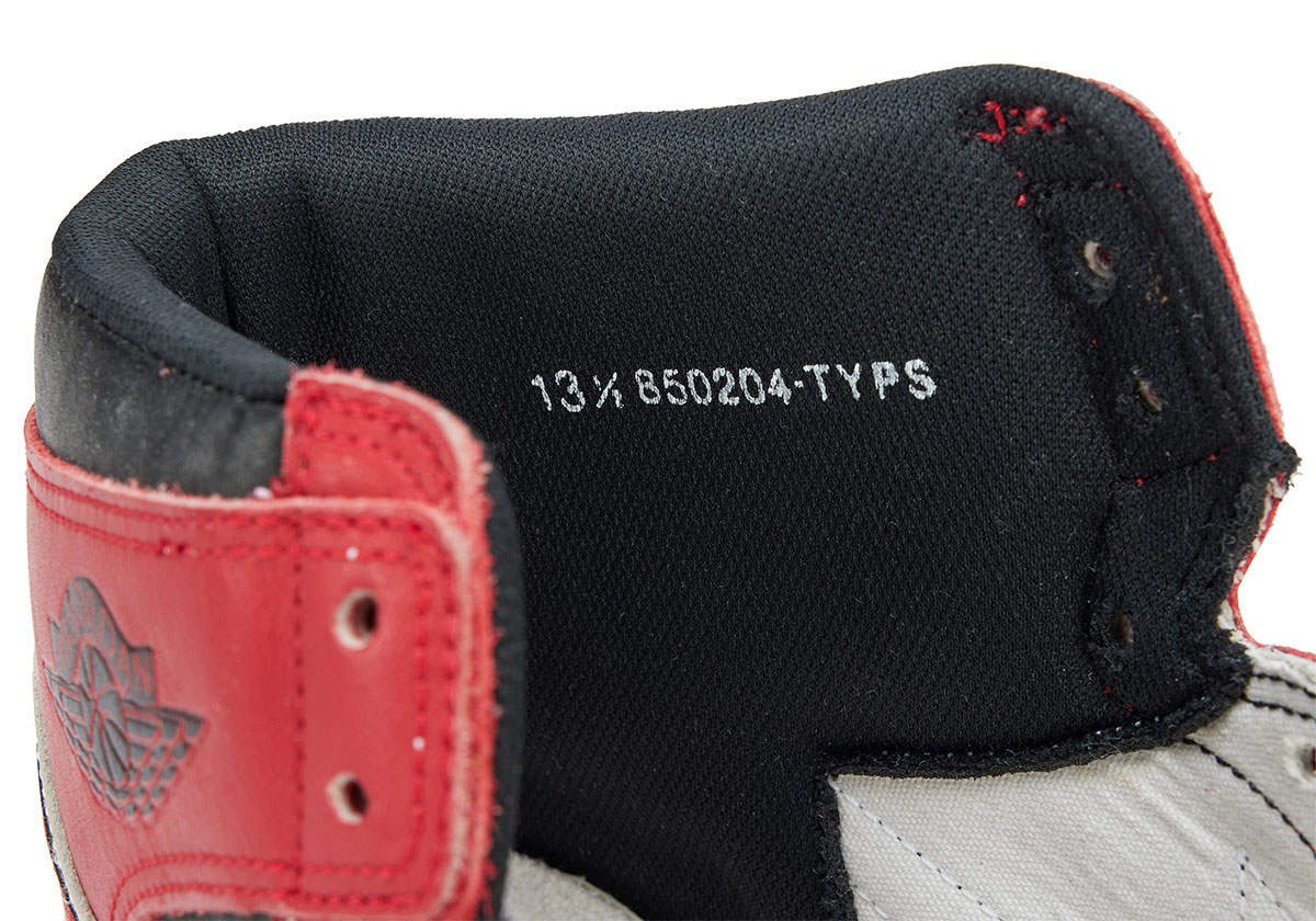 Air Jordan 1 1985 Chicago Autographed Sample Sothebys 3