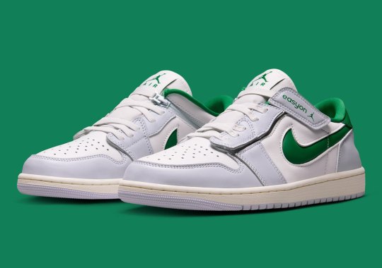 Jordan Adds A Green Swoosh To The Accessible Air Jordan 1 Low EasyOn