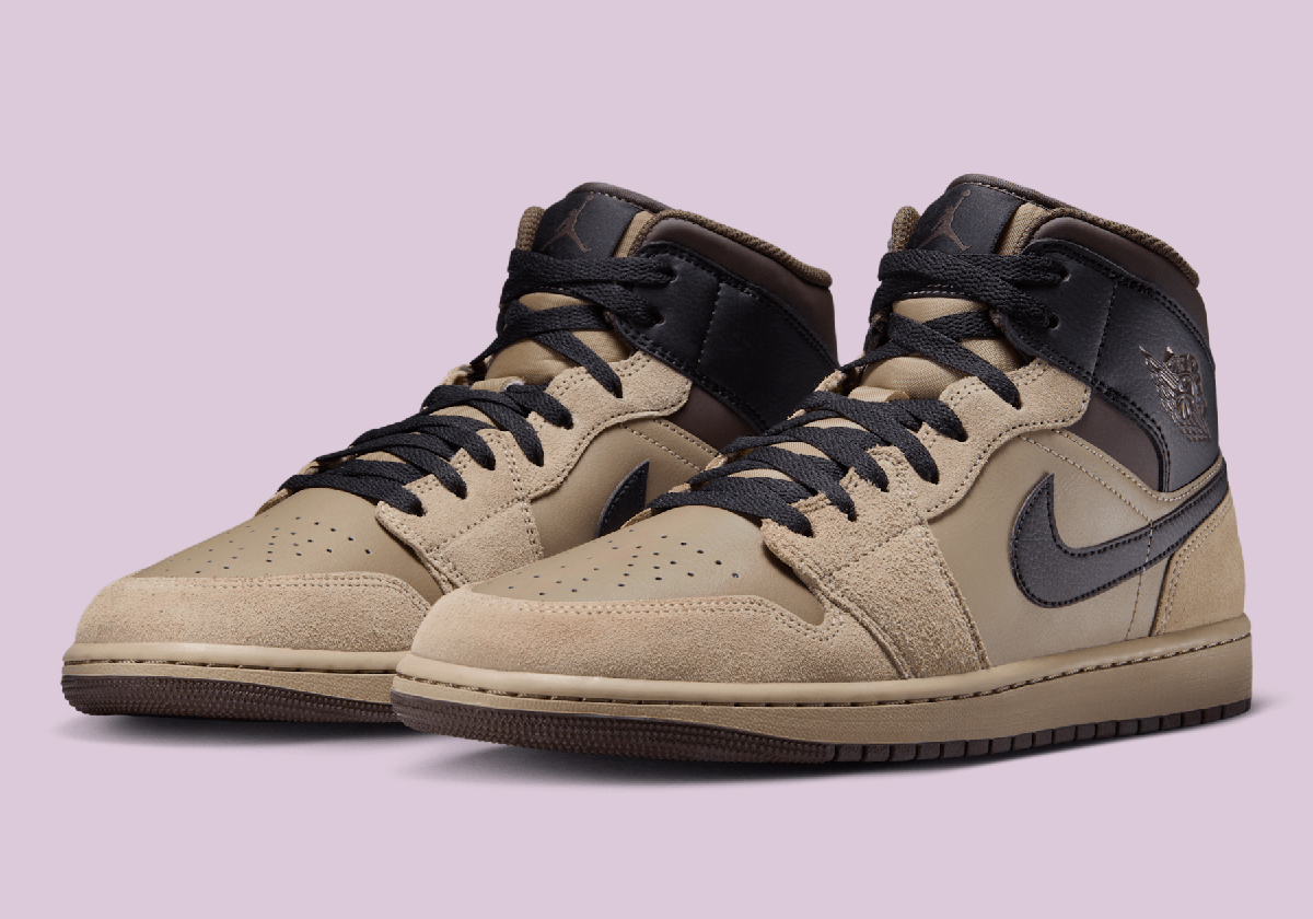 AVAILABLE NOW: Air Jordan 1 Mid "Khaki"