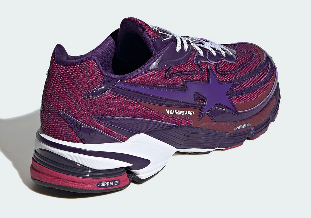 Bape Adidas Orketro Burgundy Purple Jh6362 5