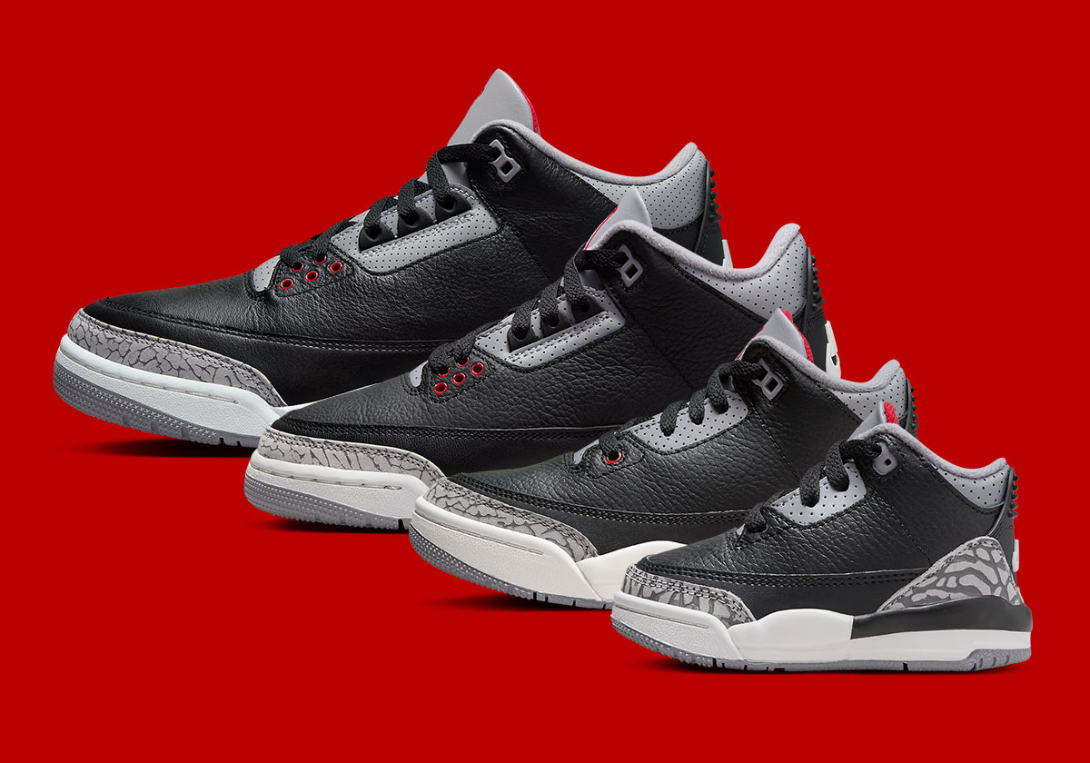 SNKRS PASS: Air Jordan 3 "Black Cement" (12:15 PM ET)