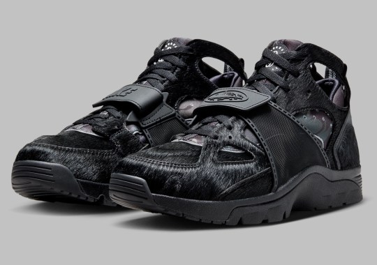 Corteiz Just Surprise Dropped Their Nike Trainer Huarache “Onyx”