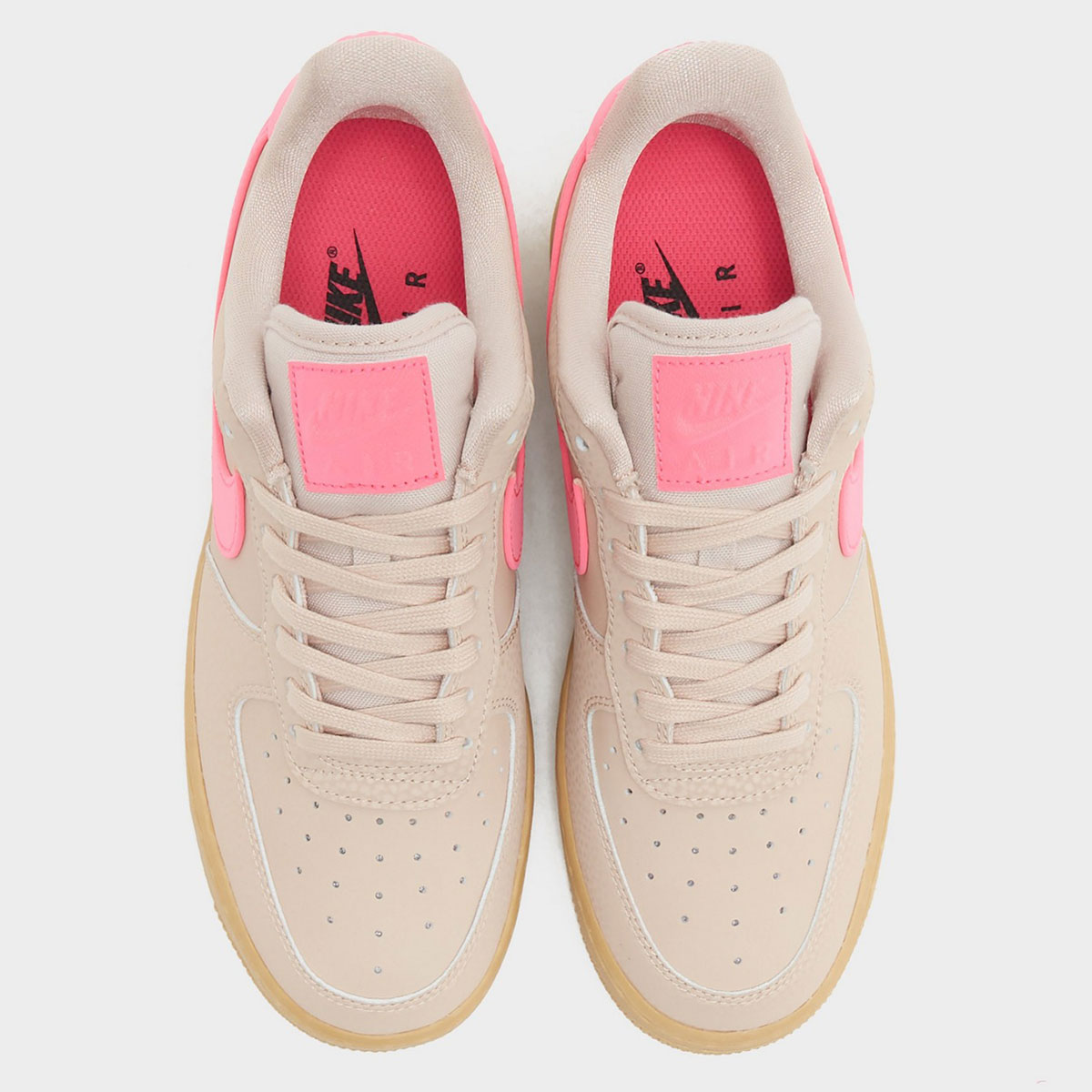 Nike Air Force 1 Low Particle Beige Hyper Pink Gum Light Brown Ib1161 200 3