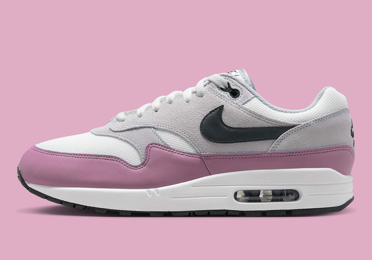 Nike Air Max 1 Wolf Grey Pink Black Fz5808 104 3