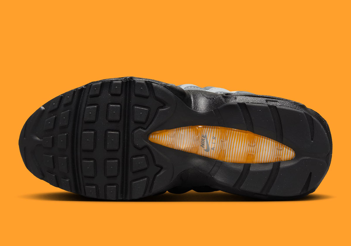 Nike Air Max 95 Gs Grey Orange Black Ib2871 001 3